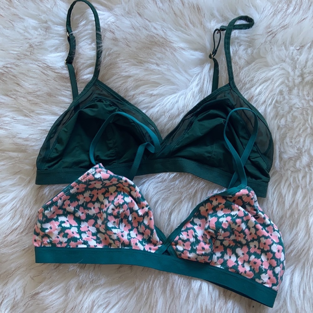Madewell bralettes
